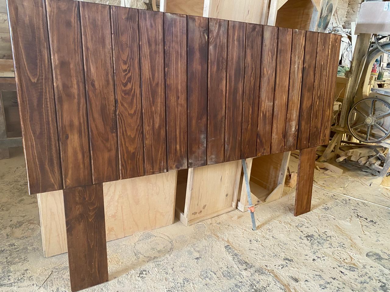Cabeceras rusticas de madera